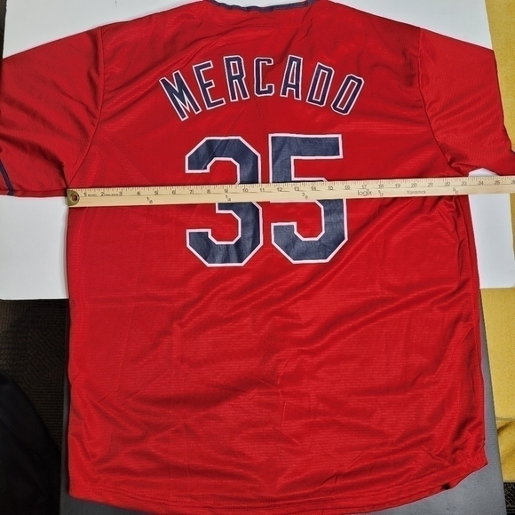 Cleveland Indians Mercado #35 Jersey Men's XL - Picture 5 of 8